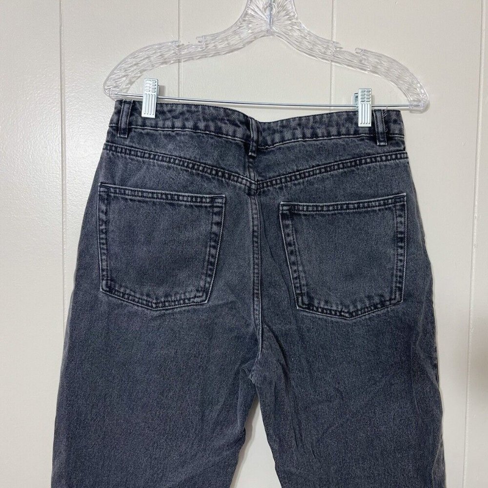 ASOS Straight Leg Jeans Black Women's Size 30 EUC - Picture 6 of 9